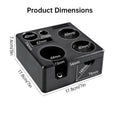 Universal Coffee Tamping Station: 51/53/54/58mm Distributor & Tamper Stand with Multi-Functional Storage Rack
