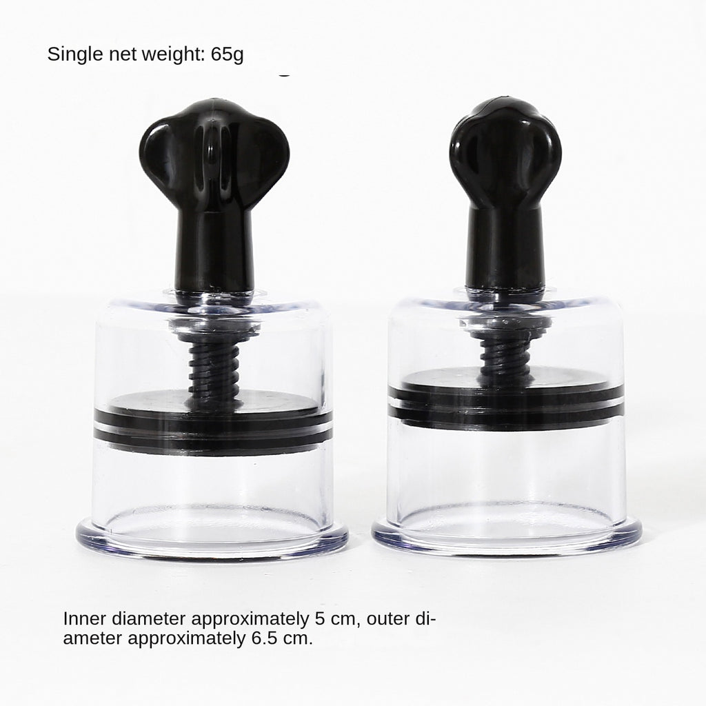 Erotic Nipple Suction Device, Intimate Nipple Clamp, Glass Female Sex Toy, Couples Pleasure Toy